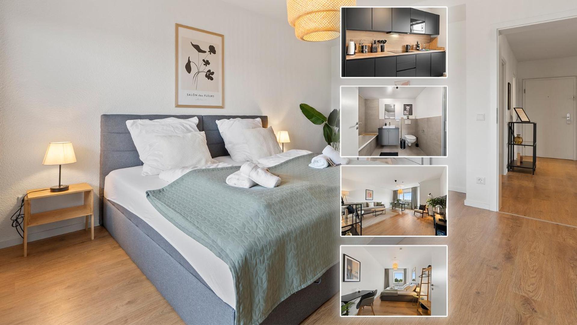 *Top* Moderne Wohnung - Naehe Koeln: Dom, Messe, Flughafen, Lanxess-Arena Μπέργκις Γκλάντμπαχ Εξωτερικό φωτογραφία